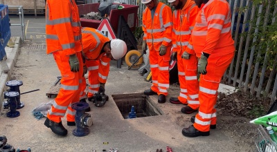 Trainees get a taste of life in a metering dig team
